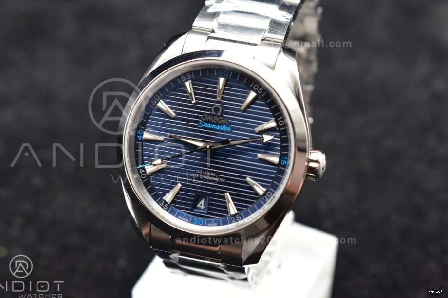 VSF 150M Best Edition 1:1 Bracelet SS Blue Terra On A8900 Aqua Dial SS 1229